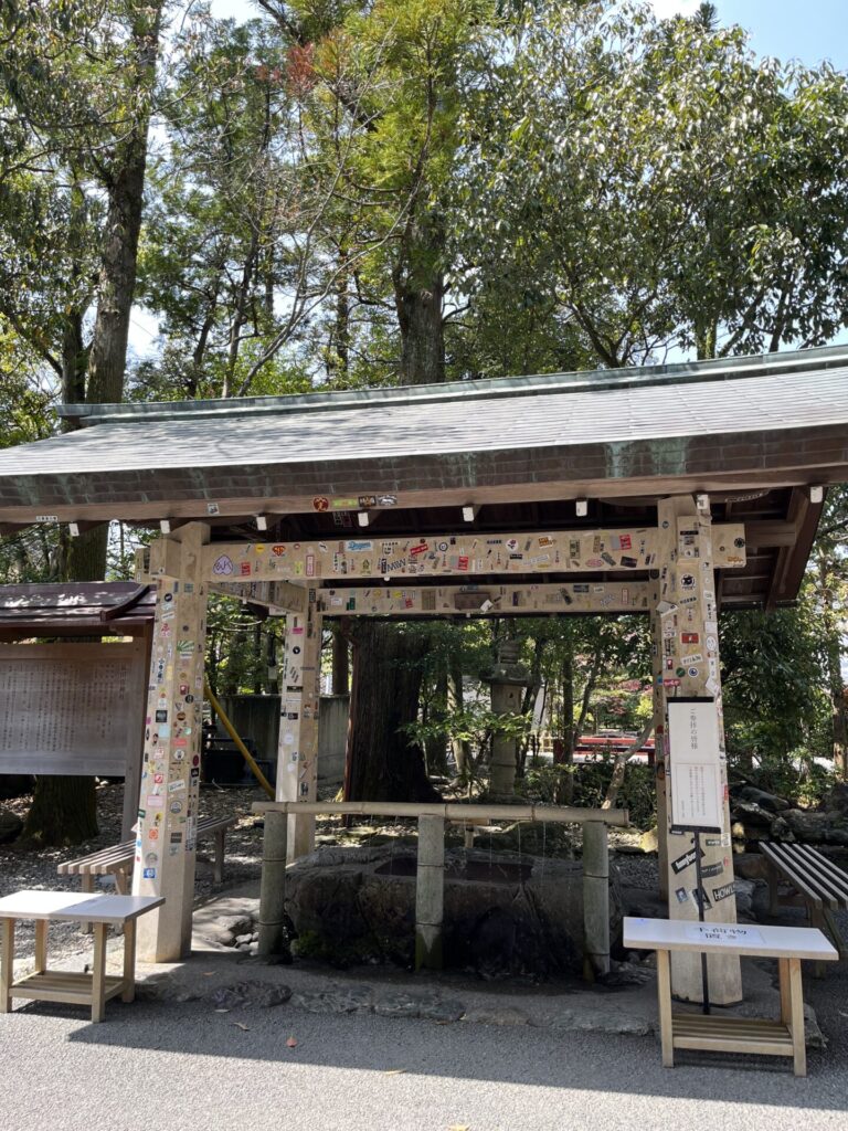 猿田彦神社　手水舎