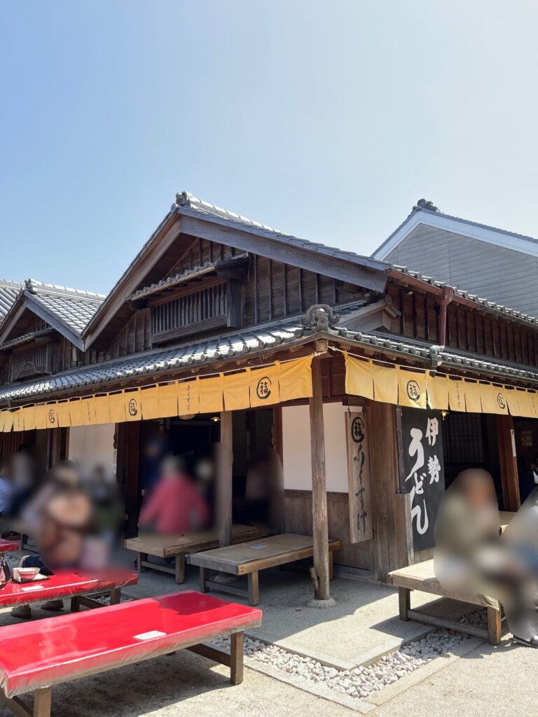 おかげ横丁　ふくすけ　伊勢うどん