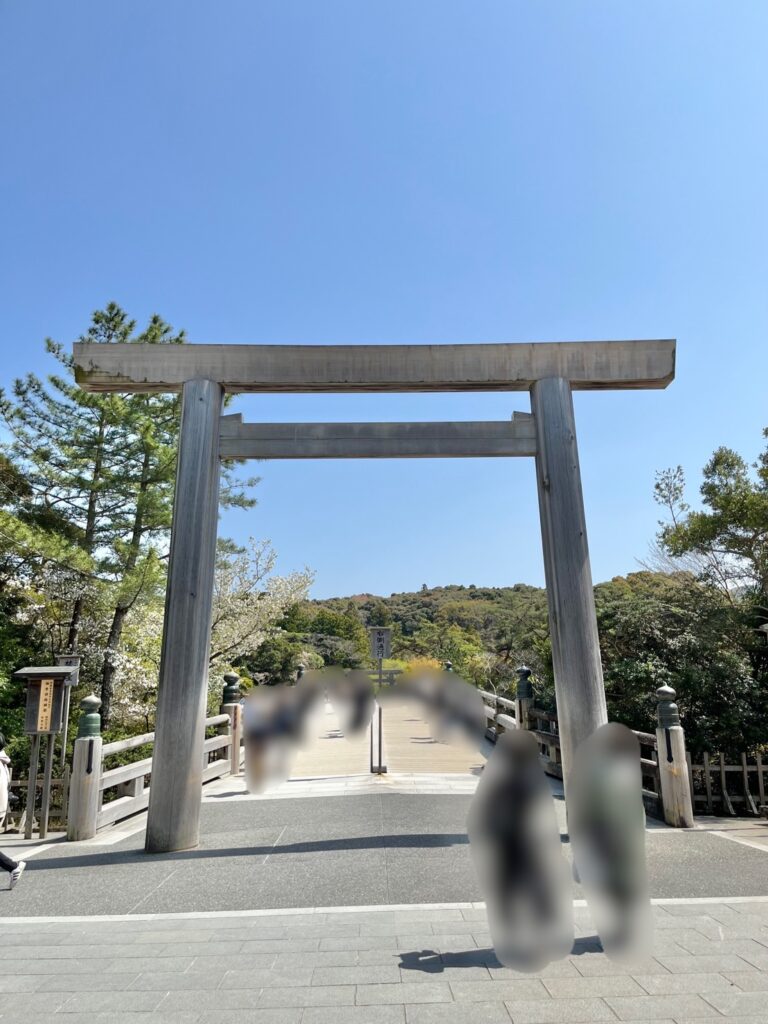 宇治橋大鳥居　宇治橋